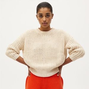 Babaa jumper no. 18 / natural Spanish cotton / one size